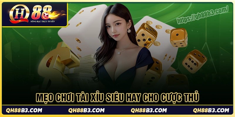Mẹo chơi tài xỉu siêu hay dành cho thành viên QH88